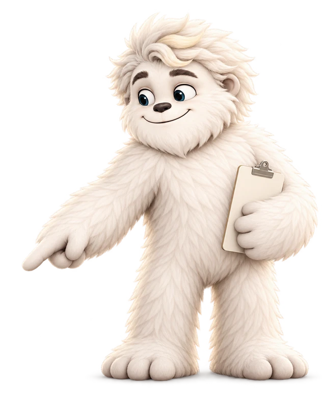 Mitey the yeti comparing two options